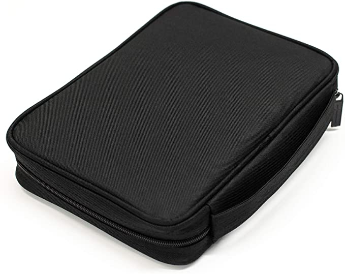 Black nylon with silkscreened grey cross [2]
