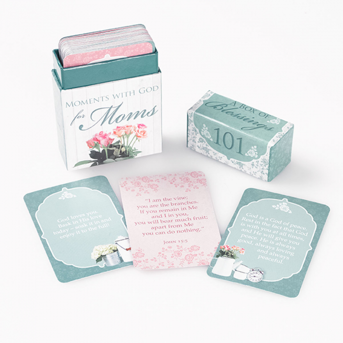 Set carduri cu verset (limba engleza) - 101 Moments with God for Moms [5]