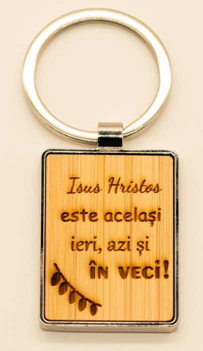 Breloc metalic _ Isus Hristos este acelasi [3]
