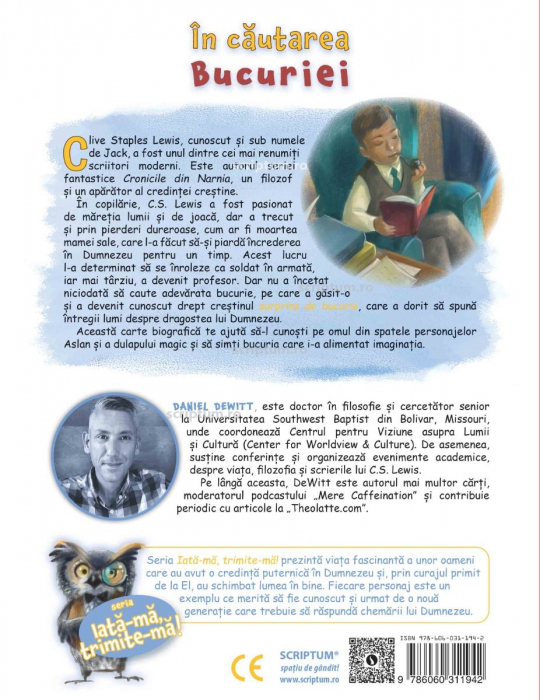C.S. Lewis Scriitorul surprins de bucurie (Seria: Iata-ma, trimite-ma!) [4]
