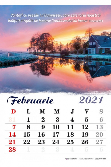 Calendar de perete 2021 - format A4 [2]