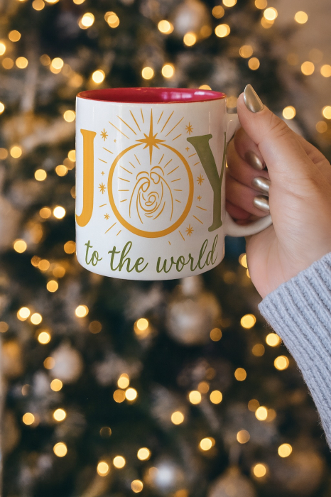 Cana din ceramica - Joy to the world [2]