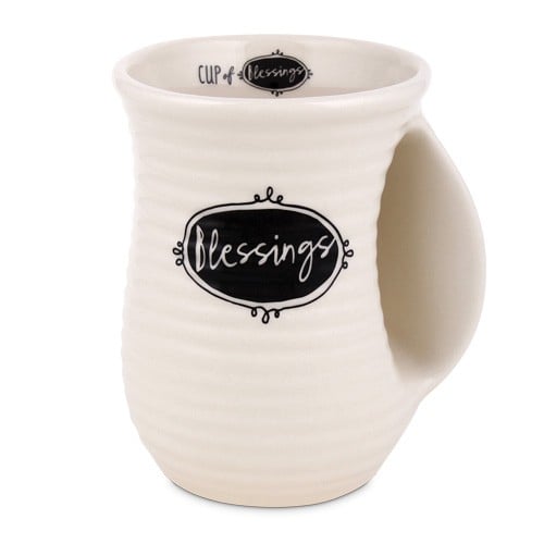 Cana din ceramica - Scripture Ink Series- Blessings- Handwarmer [2]