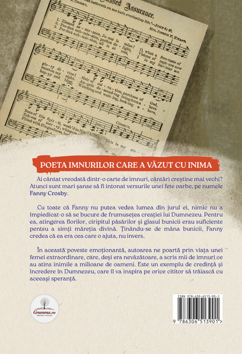 Cantecul fetei nevazatoare - Fanny Crosby (seria biografii) [2]