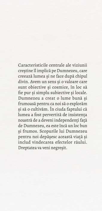 Cele mai profunde dorinte... si felul in care le implineste invatatura crestina [3]