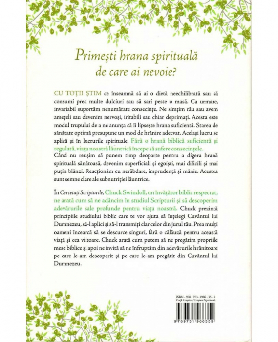 Cercetati Scripturile - Cum sa gasesti hrana de care are nevoie sufletul tau (editie cartonata) [2]