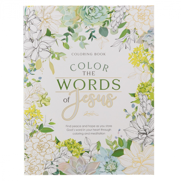 Color the Words of Jesus Coloring Book [1]