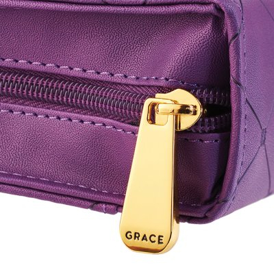 Cross - Purple - Medium - LuxLeather [4]