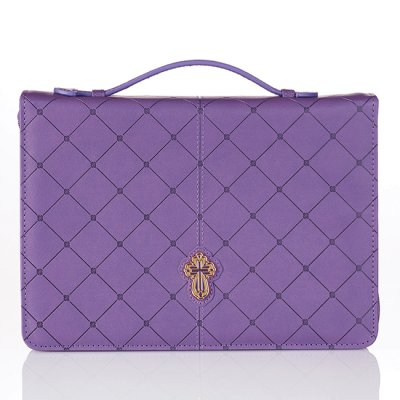 Cross - Purple - Medium - LuxLeather [2]