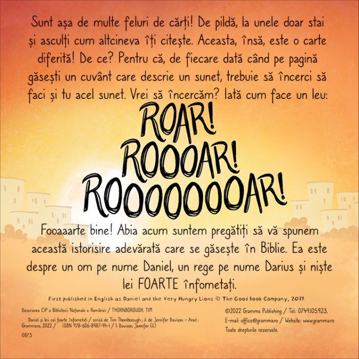 Daniel si leii cei foarte infometati  (seria: cele mai frumoase istorisiri biblice) [5]