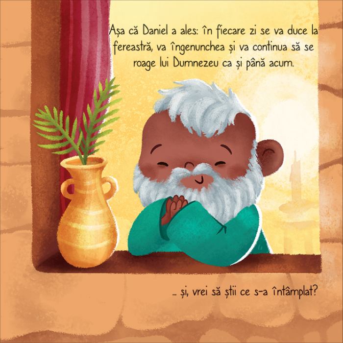 Daniel si leii cei foarte infometati  (seria: cele mai frumoase istorisiri biblice) [7]