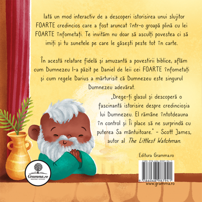 Daniel si leii cei foarte infometati  (seria: cele mai frumoase istorisiri biblice) [4]