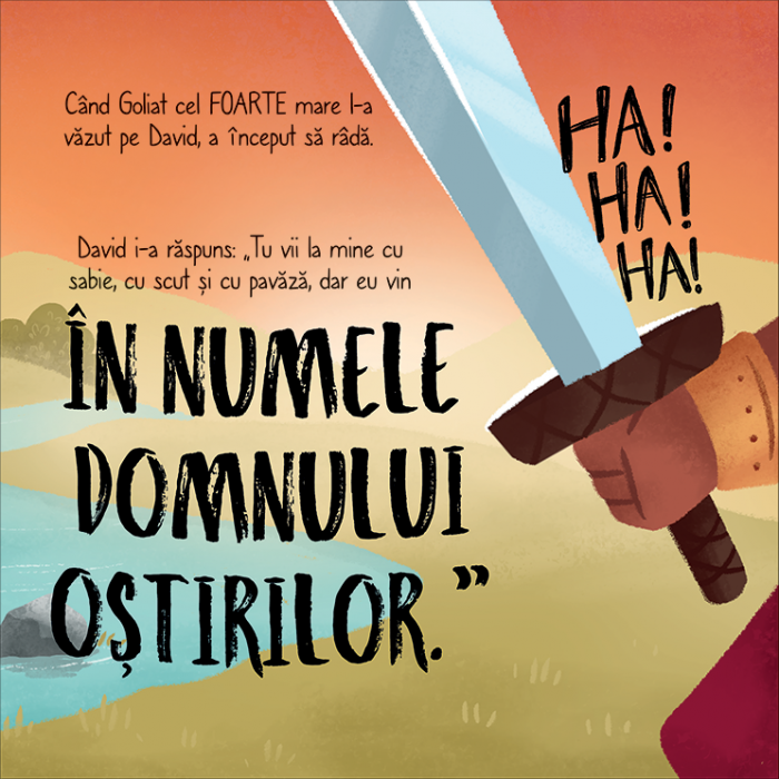 David si soldatul foarte mare (seria: cele mai frumoase istorisiri biblice) [7]