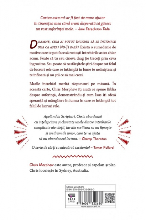 De ce ingaduie Dumnezeu sa se intample lucruri rele? [2]
