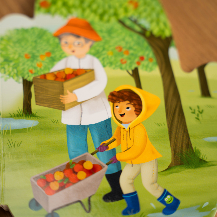 Domnul este bun - cărticică în formă de mână în rugăciune [5]