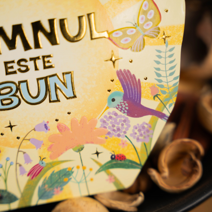 Domnul este bun - cărticică în formă de mână în rugăciune [8]