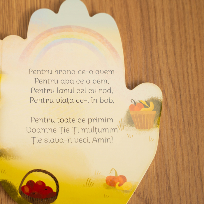 Domnul este bun - cărticică în formă de mână în rugăciune [3]