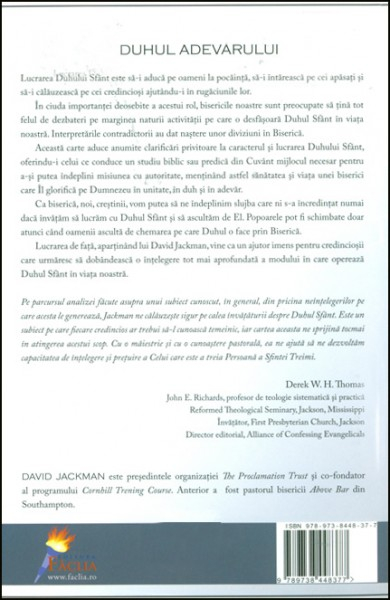 Duhul Adevarului. O prezentare a invataturii biblice despre Duhul Sfant [2]