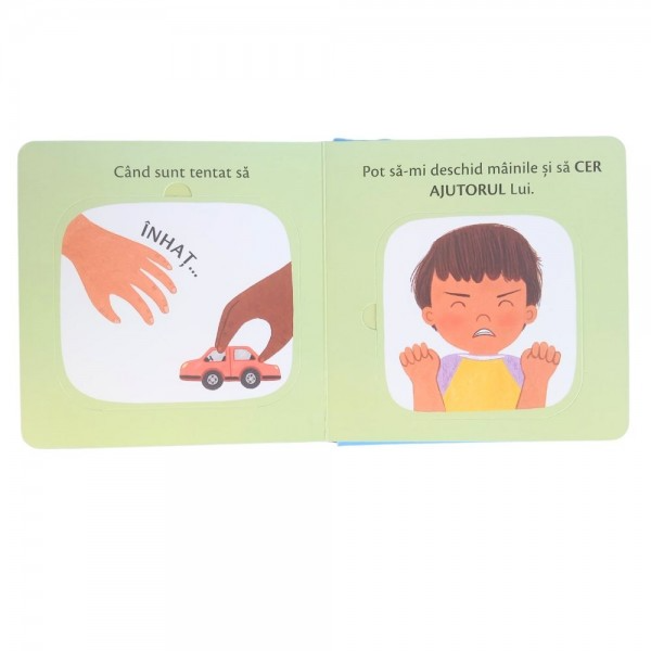 Dumnezeu a facut manutele - Carte cartonată interactivă cu clapete. Seria Dumnezeu a făcut 2 [3]