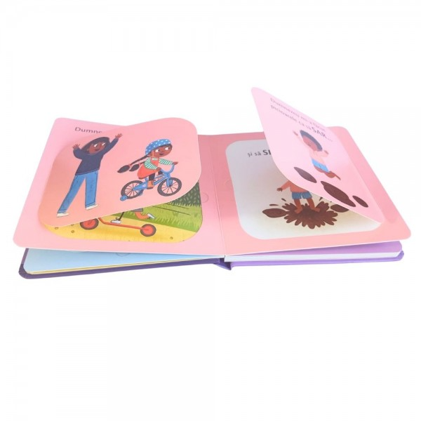 Dumnezeu a facut piciorusele - Carte cartonată interactivă cu clapete. Seria Dumnezeu a făcut 5 [3]