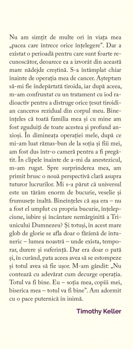 Dumnezeul vailor mele - umblarea cu Dumnezeu prin suferință și durere [4]