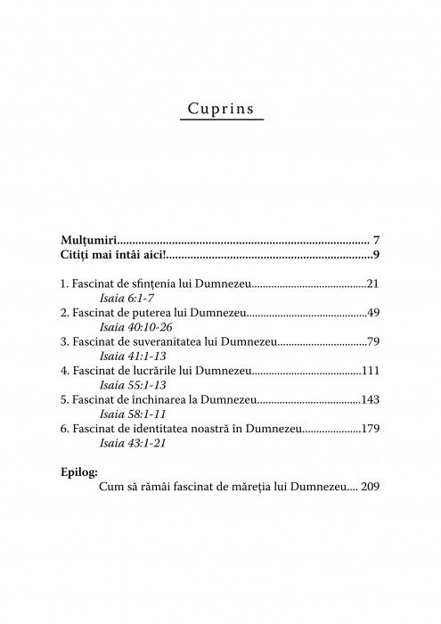 Fascinat de maretia lui Dumnezeu [3]