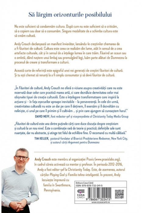 Fauritori de cultura: recuperarea vocatiei noastre de a crea [2]