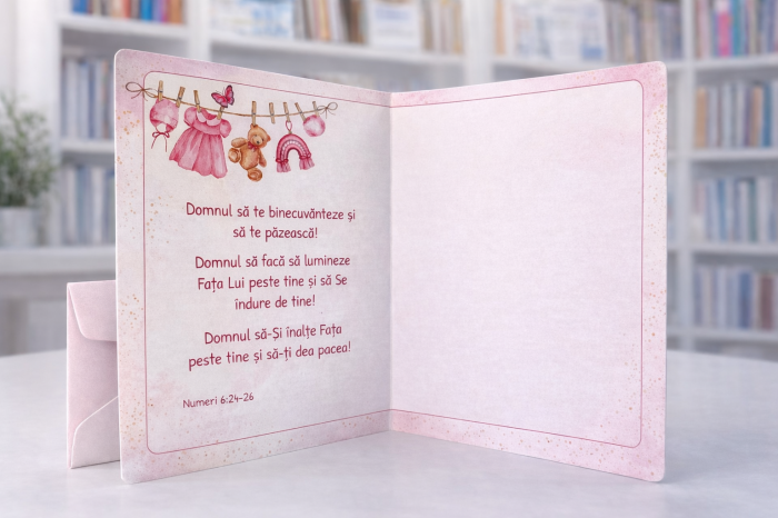 Felicitare - Domnul sa te binecuvanteze si sa te pazeasca! [2]