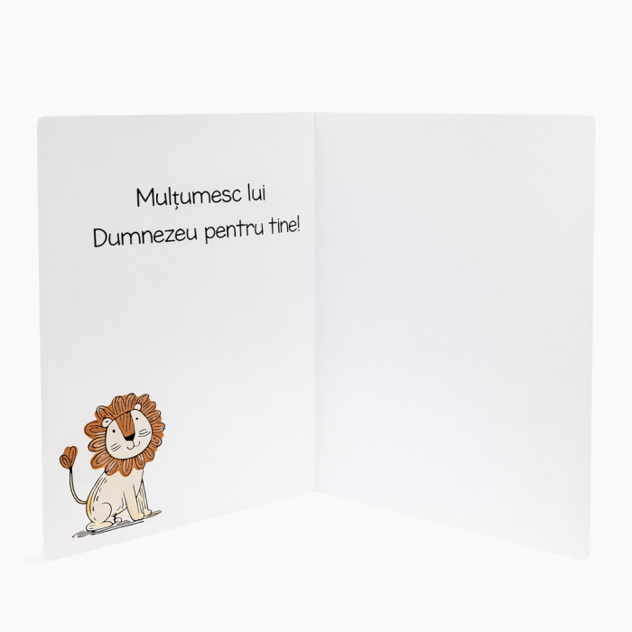 Felicitare - Fii puternic si curajos [2]