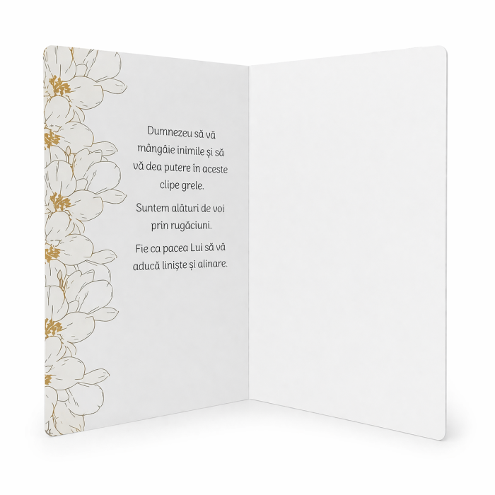 Felicitare - Sincere Condoleante! [2]