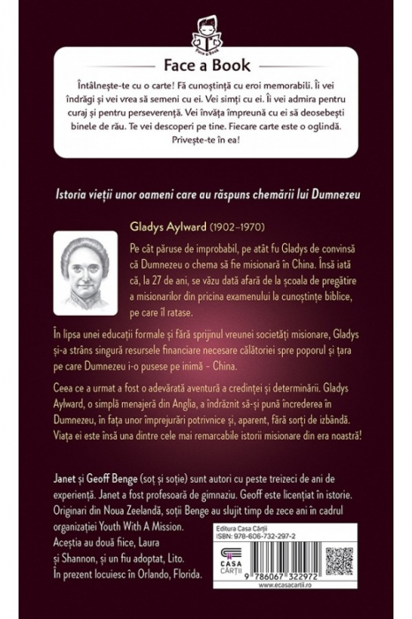 Gladys Aylward: Aventura unei vieți -- seria Biografii [2]