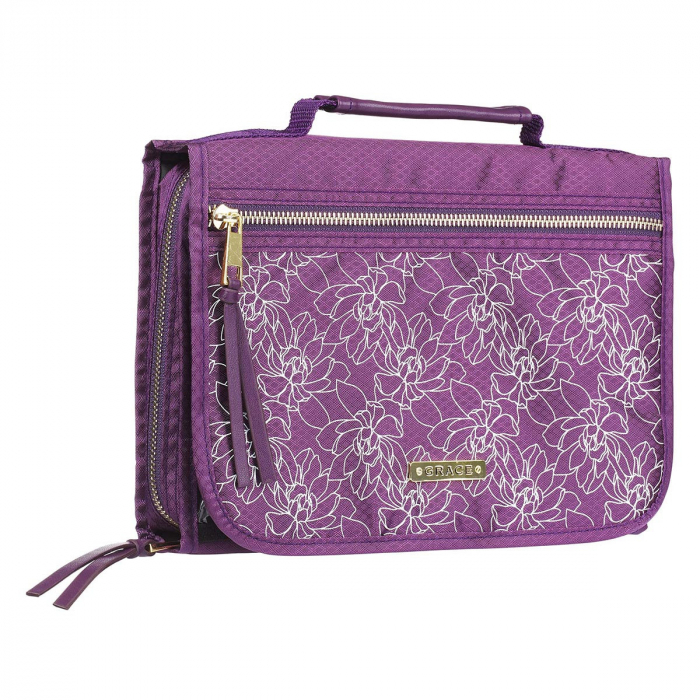 Grace Purple Tri-fold Organizer [4]