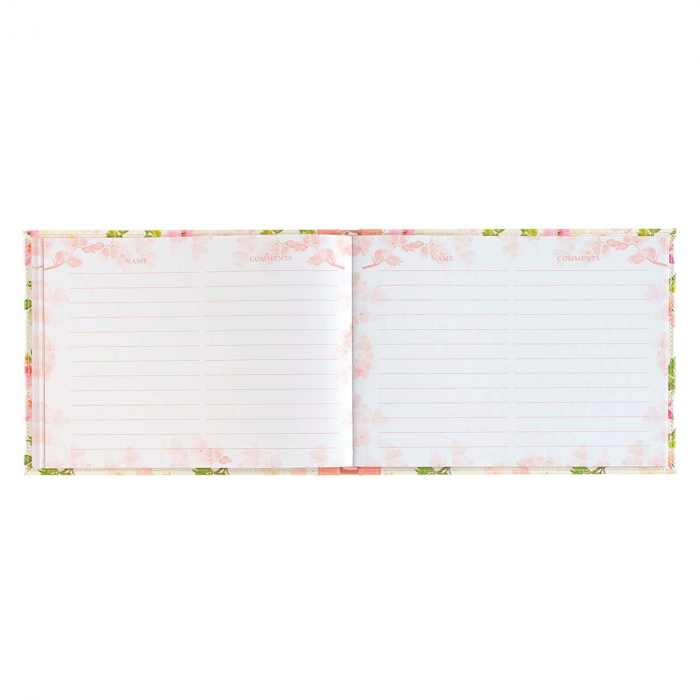 Floral Medium Pink Faux Leather [6]