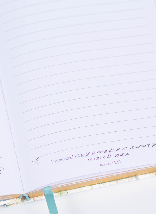Jurnal cu elastic si suport de pix: Arata-mi, Doamne, caile Tale si invata-Ma cararile Tale [4]