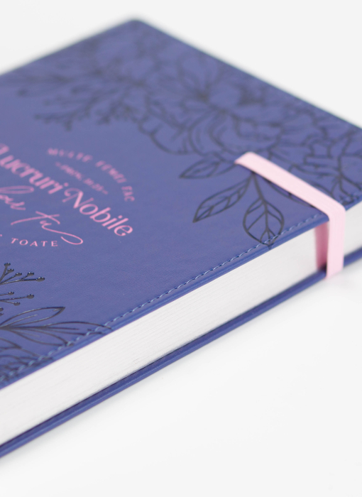 Jurnal cu elastic si suport de pix: Multe femei fac lucruri nobile dar tu le intreci pe toate [2]