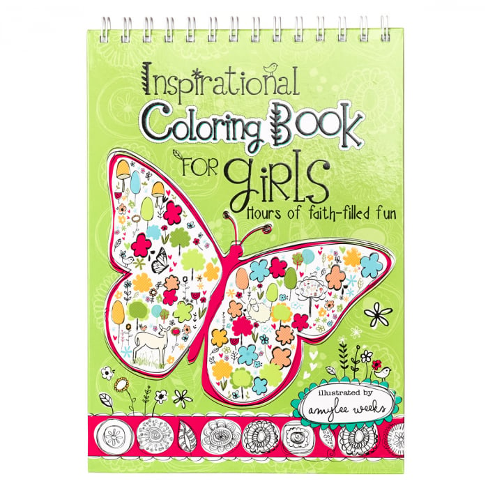 Inspirational Coloring Book for Girls [1]