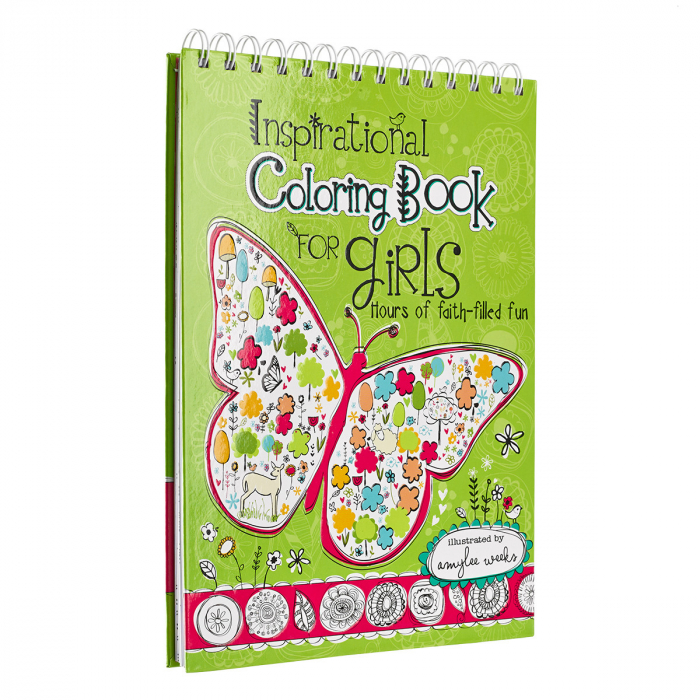 Inspirational Coloring Book for Girls [4]
