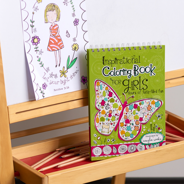 Inspirational Coloring Book for Girls [6]