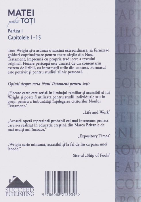 Matei pentru toti. Partea I. Capitolele 1-15 [2]