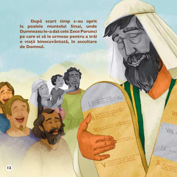 Moise – Poveste biblica pentru copii, cu autocolante [2]