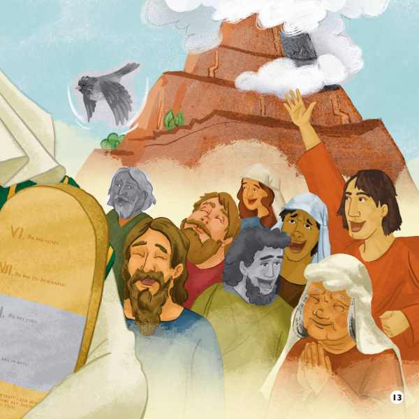 Moise – Poveste biblica pentru copii, cu autocolante [3]