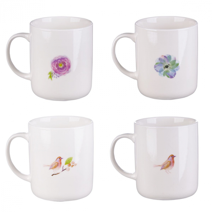 Floral collection - Set of 4 mugs [3]