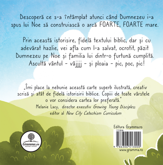 Noe si arca lui foarte mare (seria: cele mai frumoase istorisiri biblice) [4]