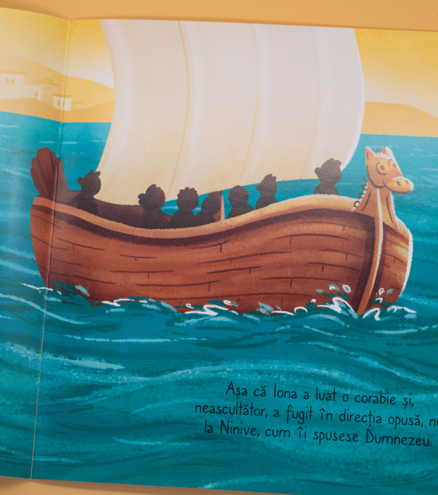 Profetul Iona si un peste foarte mare (seria: cele mai frumoase istorisiri biblice) [11]