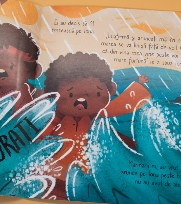 Profetul Iona si un peste foarte mare (seria: cele mai frumoase istorisiri biblice) [10]