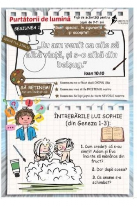 Purtătorii de lumină - caiet de activități pentru copii 9-11 ani [2]