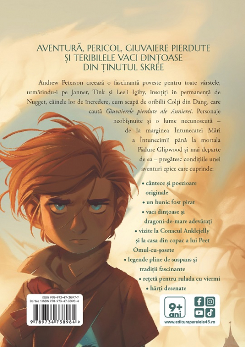 Saga Wingfeather – Cartea 1: Pe marginea Întunecatei Mări a Întunecimii [2]