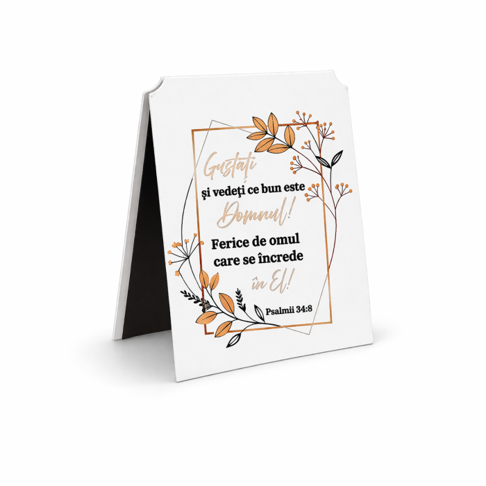 Semn de carte magnetic - Gustati si vedeti ce bun este Domnul! [2]