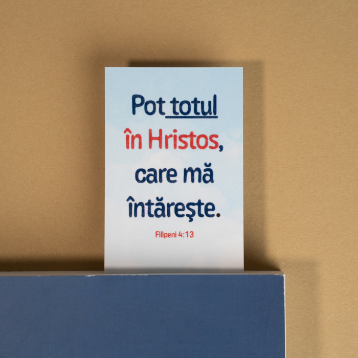 Semn de carte -  Pot totul în Hristos [2]