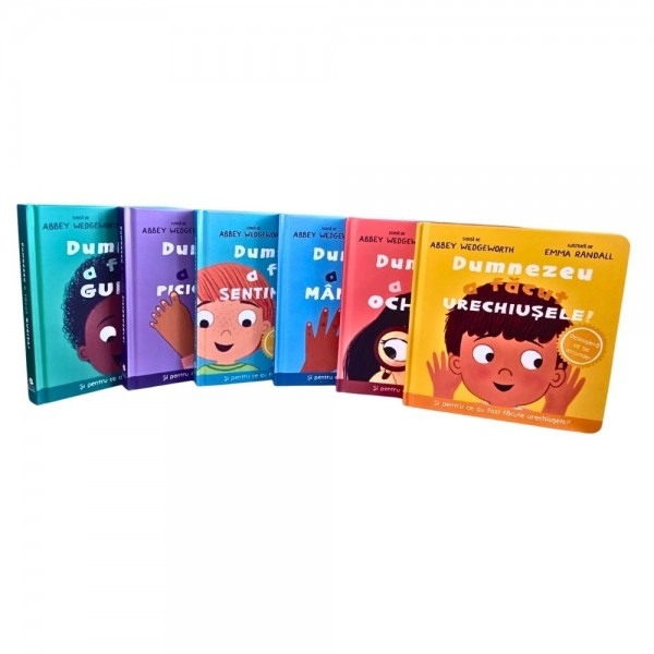 Seria DUMNEZEU A FACUT. Vol 1, 2, 3, 4, 5, 6 - Cărți cartonate interactive cu clapete [3]